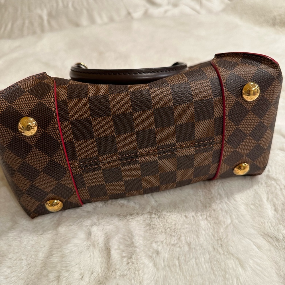Louis Vuitton damier ebene tote w/strap